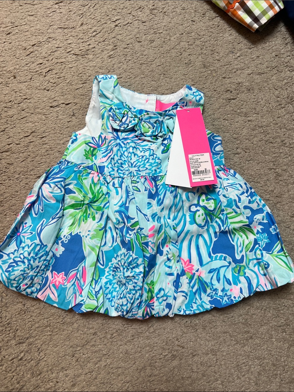 NWT Lilly Pulitzer Britta bubble dress 3-6m